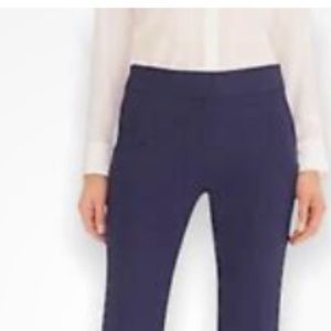 J Crew Edie full-length trouser in four-season stretch (16) Navy